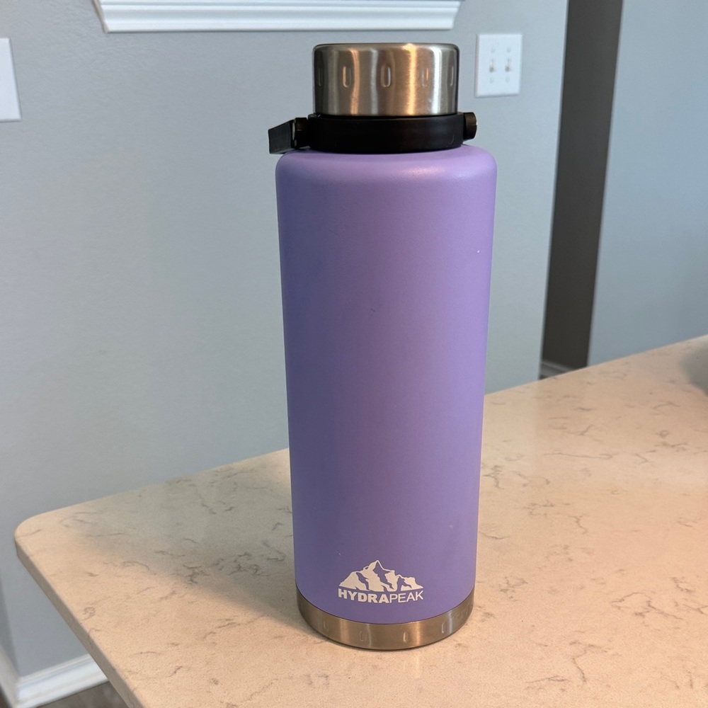 Purple Stainless Steel Water Bottle (67 oz)